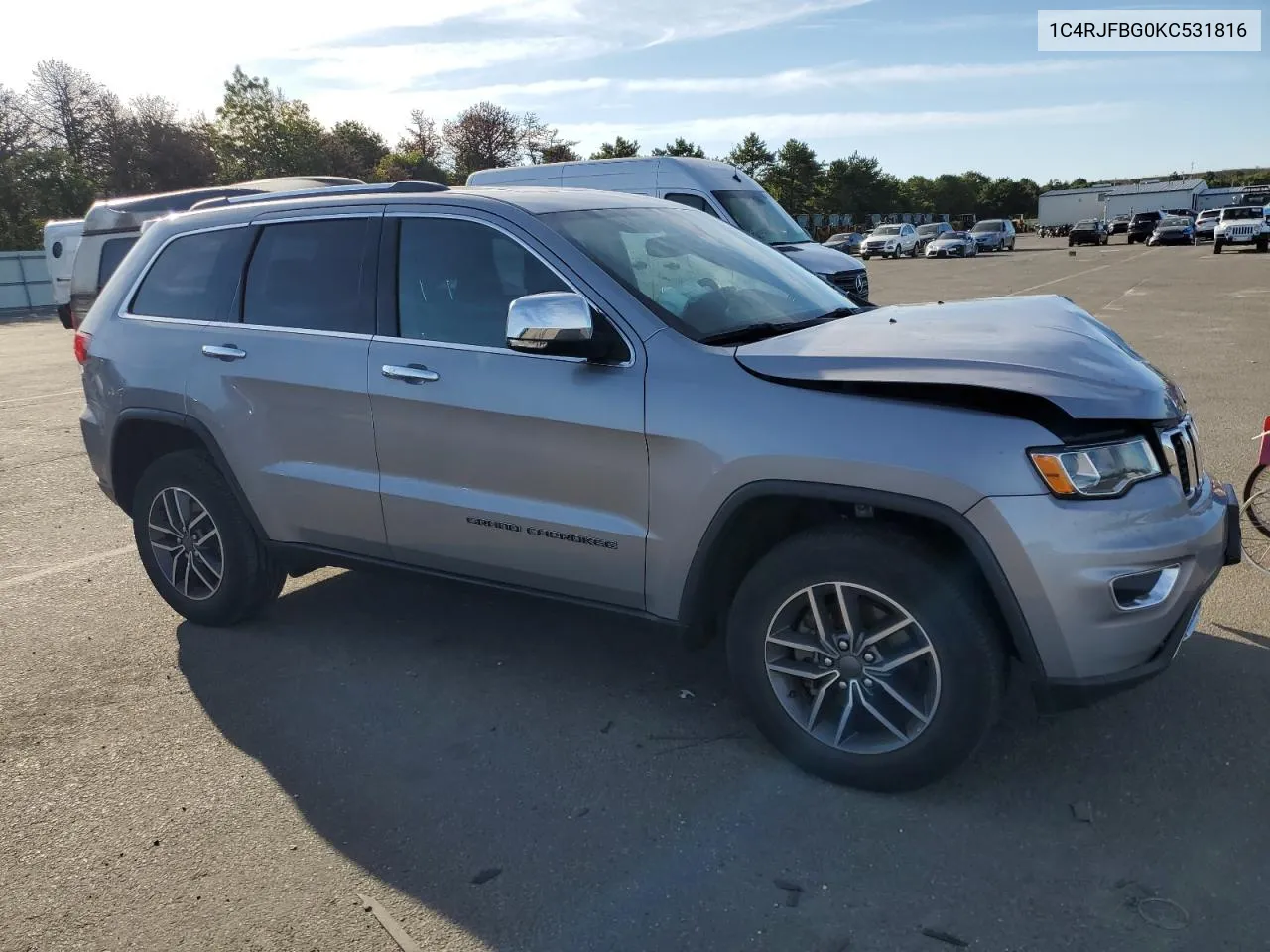 2019 Jeep Grand Cherokee Limited VIN: 1C4RJFBG0KC531816 Lot: 70391674