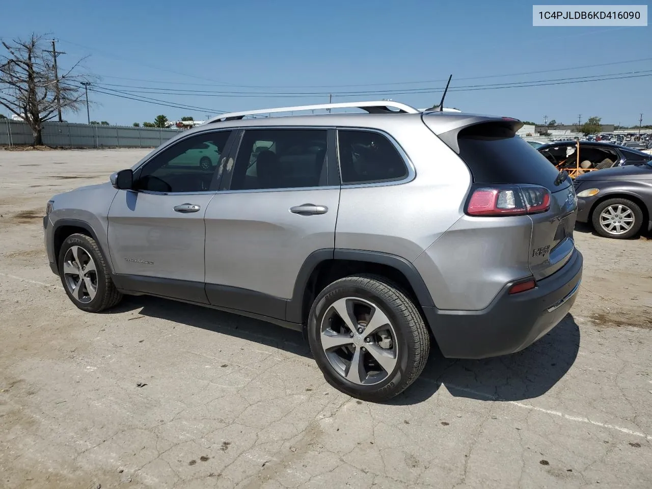 2019 Jeep Cherokee Limited VIN: 1C4PJLDB6KD416090 Lot: 70403554