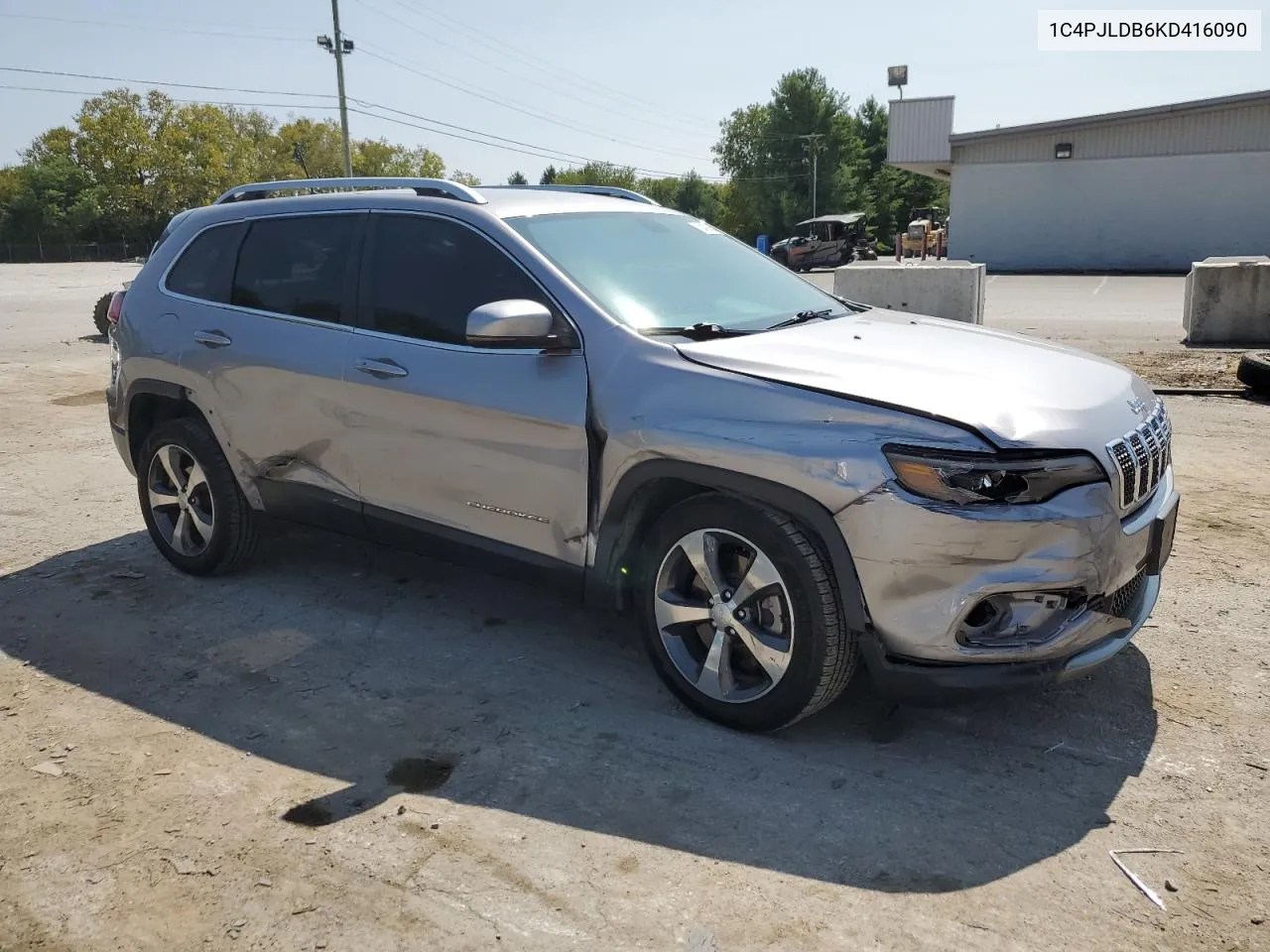 2019 Jeep Cherokee Limited VIN: 1C4PJLDB6KD416090 Lot: 70403554