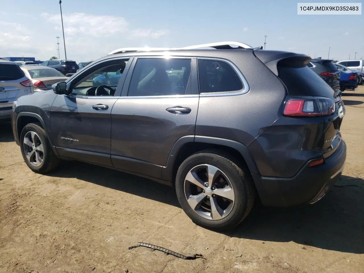 2019 Jeep Cherokee Limited VIN: 1C4PJMDX9KD352483 Lot: 70405854