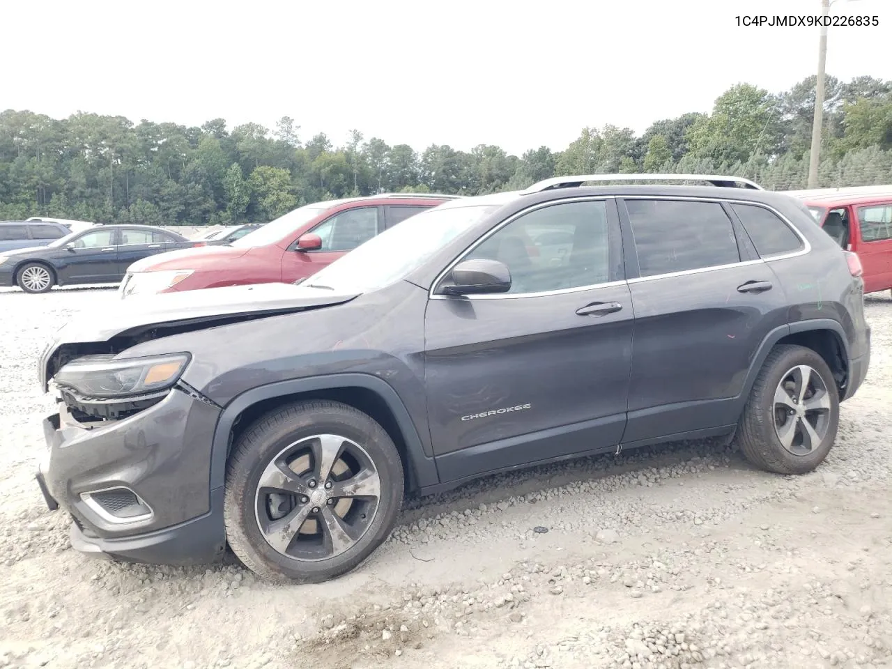 2019 Jeep Cherokee Limited VIN: 1C4PJMDX9KD226835 Lot: 70406934