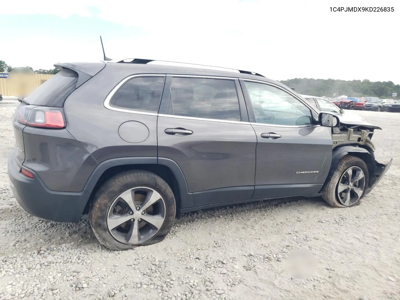 2019 Jeep Cherokee Limited VIN: 1C4PJMDX9KD226835 Lot: 70406934