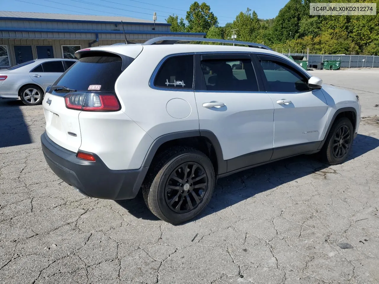 2019 Jeep Cherokee Latitude Plus VIN: 1C4PJMLX0KD212274 Lot: 70459624