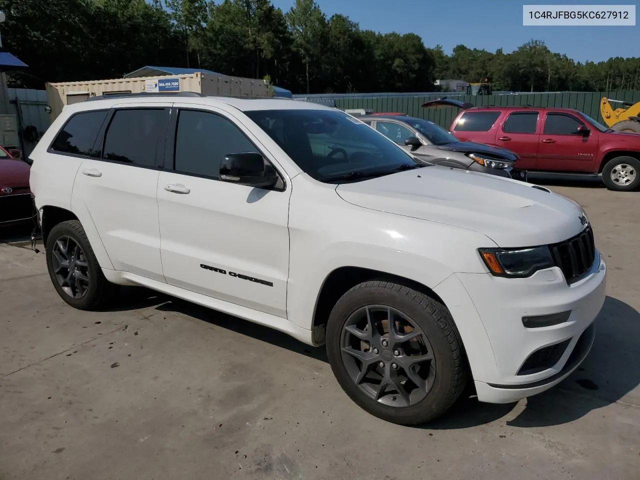 2019 Jeep Grand Cherokee Limited VIN: 1C4RJFBG5KC627912 Lot: 70554694