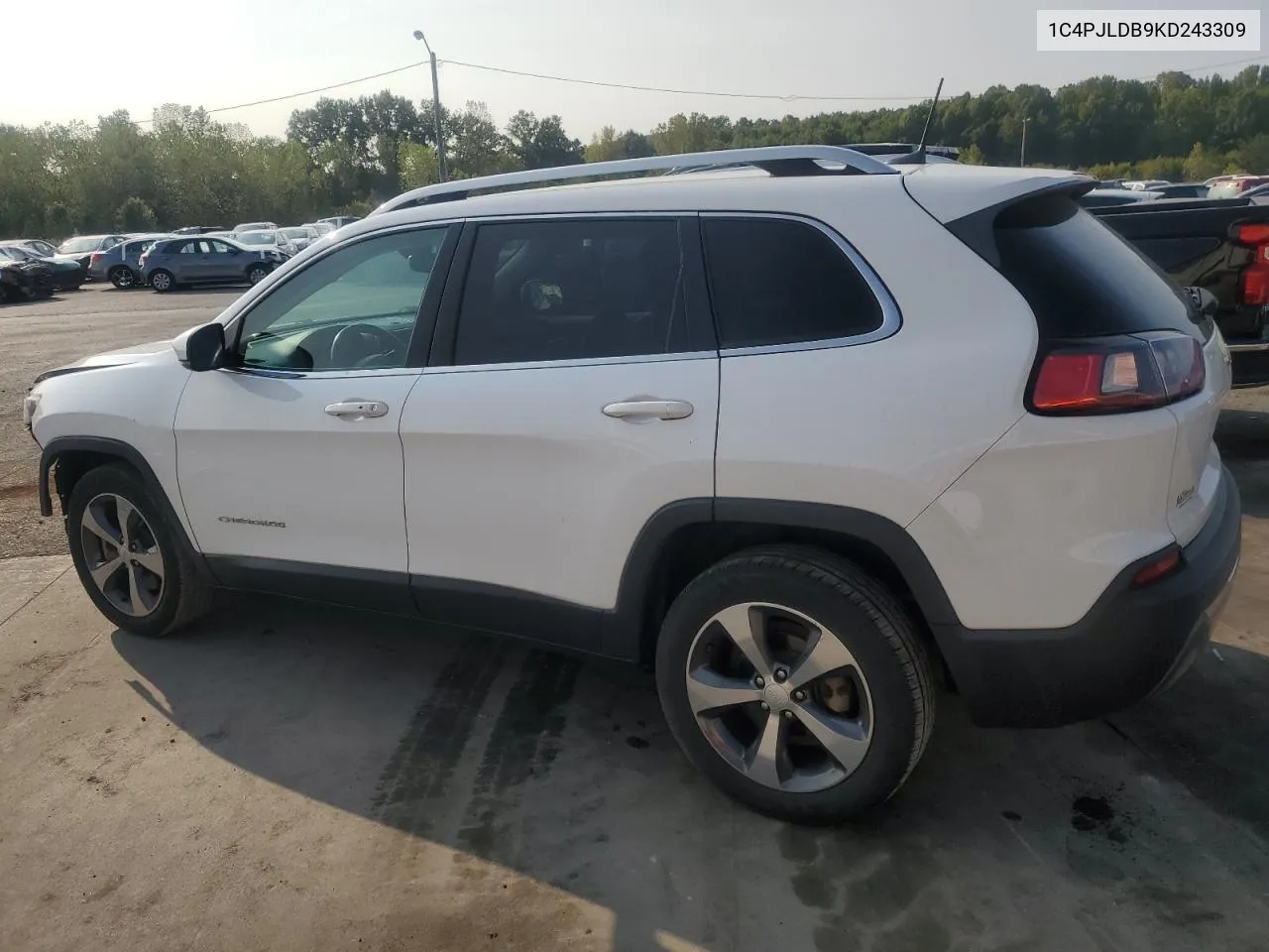 2019 Jeep Cherokee Limited VIN: 1C4PJLDB9KD243309 Lot: 70586464