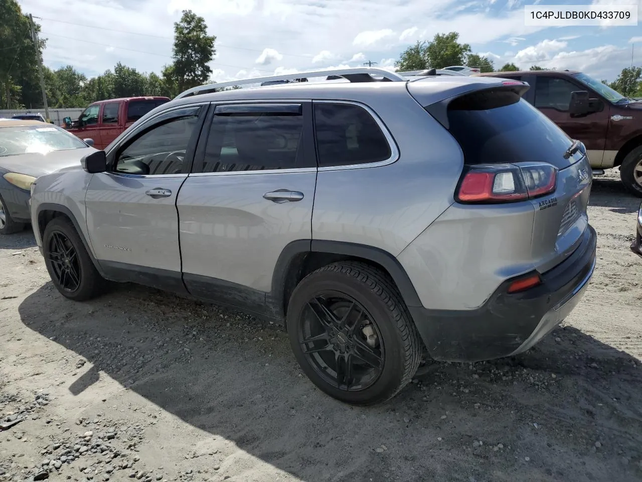 2019 Jeep Cherokee Limited VIN: 1C4PJLDB0KD433709 Lot: 70608464