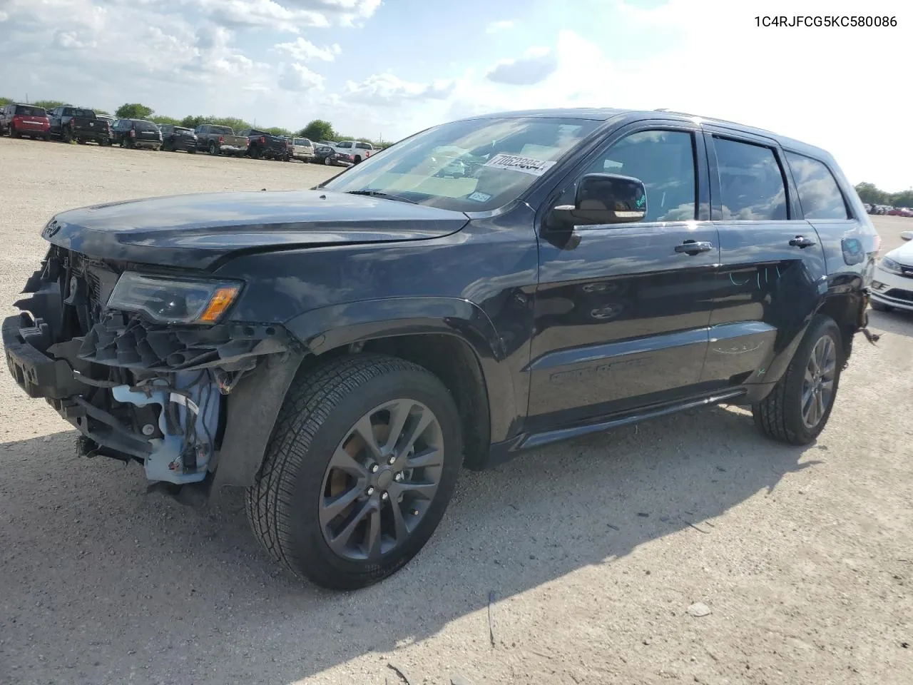 2019 Jeep Grand Cherokee Overland VIN: 1C4RJFCG5KC580086 Lot: 70623854