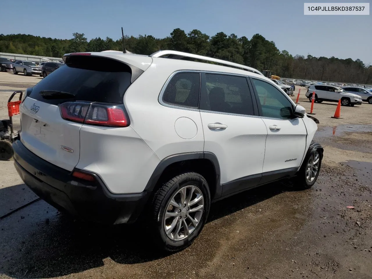 2019 Jeep Cherokee Latitude Plus VIN: 1C4PJLLB5KD387537 Lot: 70669794