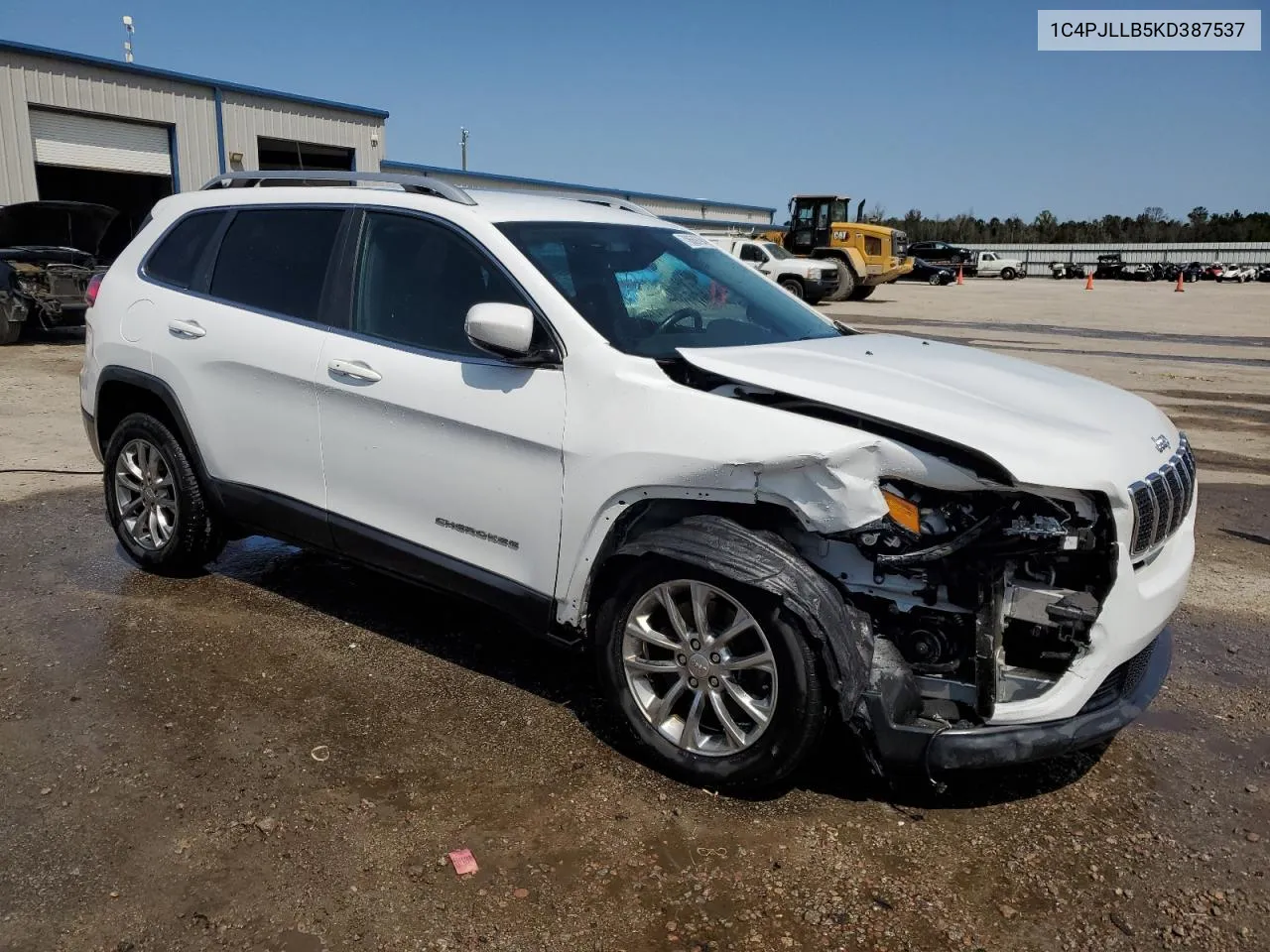 2019 Jeep Cherokee Latitude Plus VIN: 1C4PJLLB5KD387537 Lot: 70669794