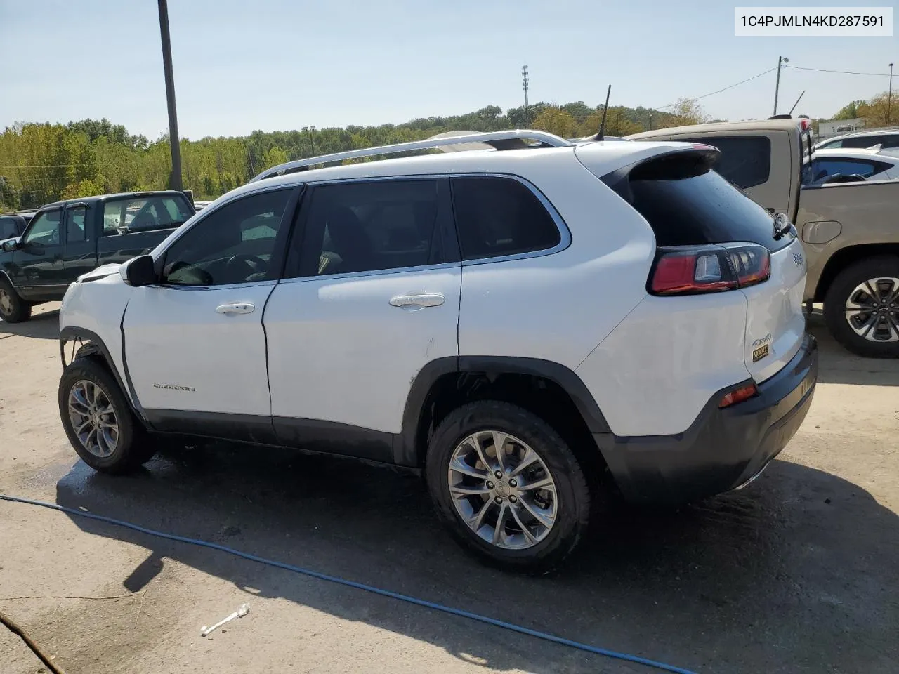 2019 Jeep Cherokee Latitude Plus VIN: 1C4PJMLN4KD287591 Lot: 70720034