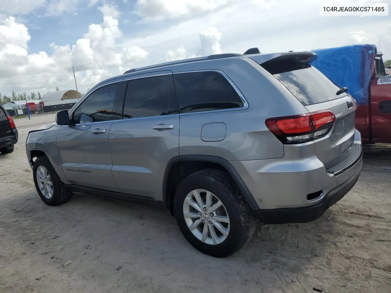 2019 Jeep Grand Cherokee Laredo VIN: 1C4RJEAG0KC571485 Lot: 70739364