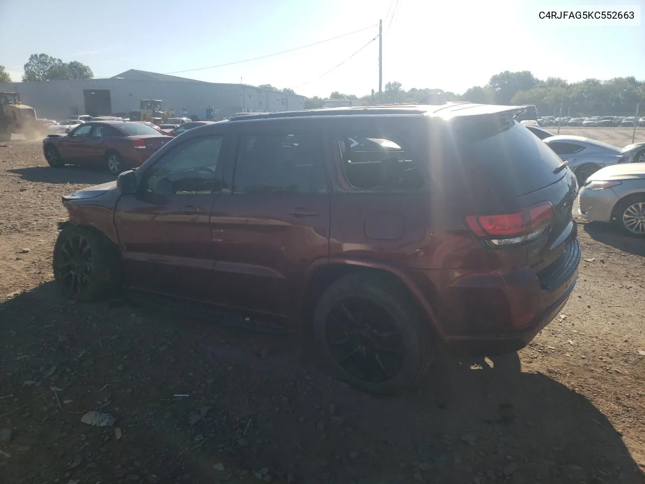 2019 Jeep Grand Cher VIN: C4RJFAG5KC552663 Lot: 70750074