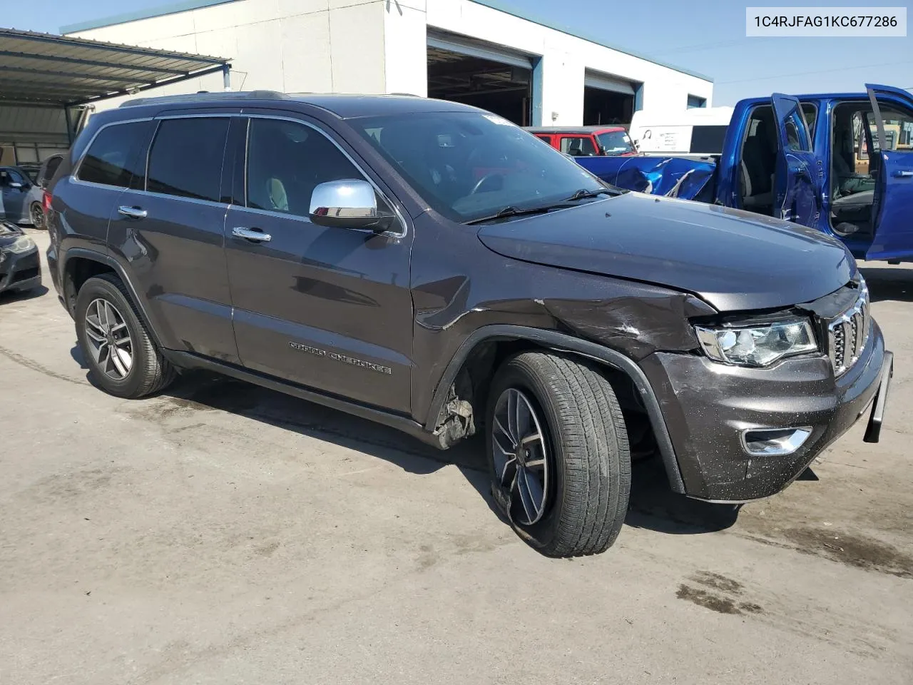 2019 Jeep Grand Cherokee Laredo VIN: 1C4RJFAG1KC677286 Lot: 70757294