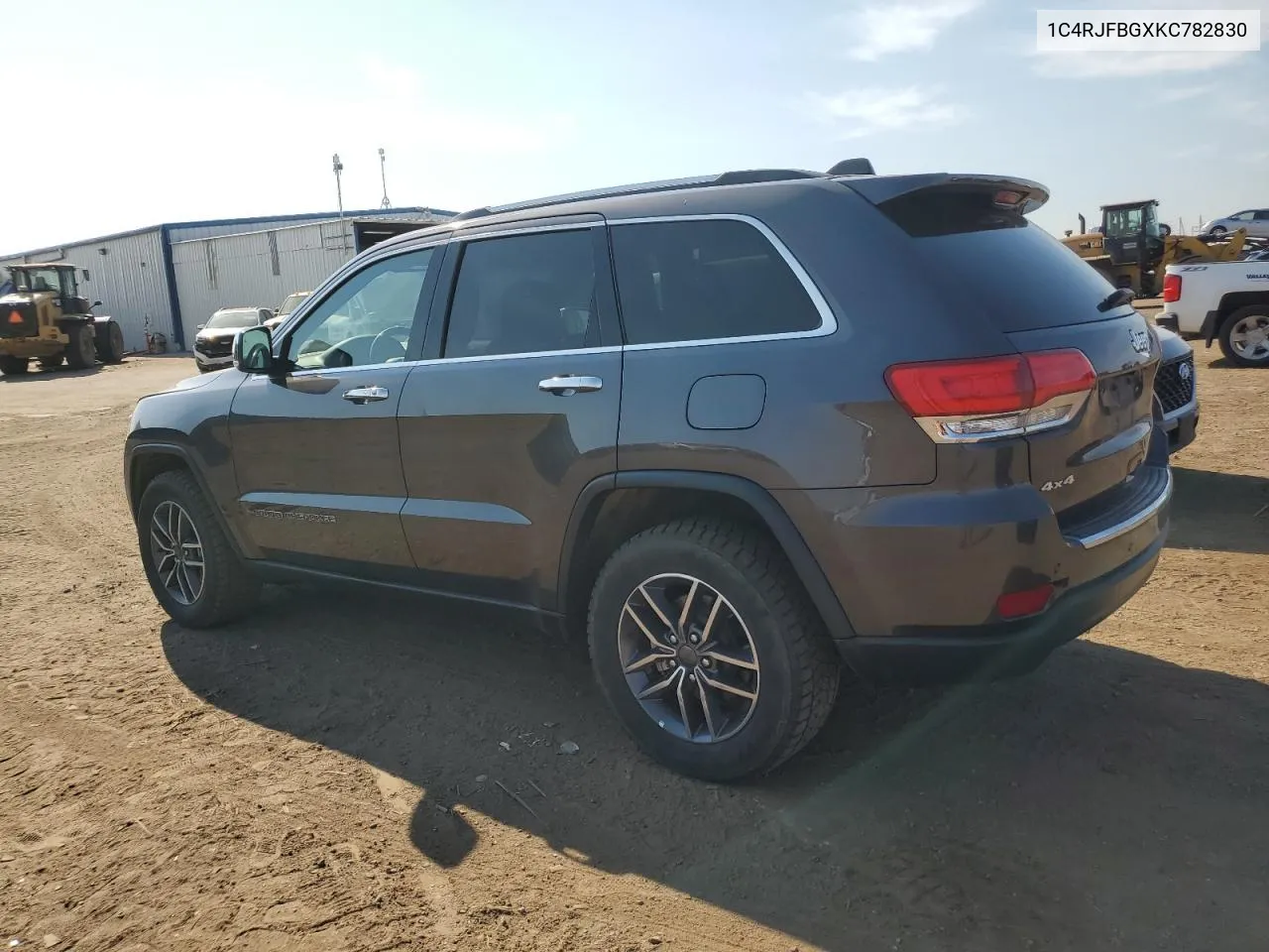 2019 Jeep Grand Cherokee Limited VIN: 1C4RJFBGXKC782830 Lot: 70786094