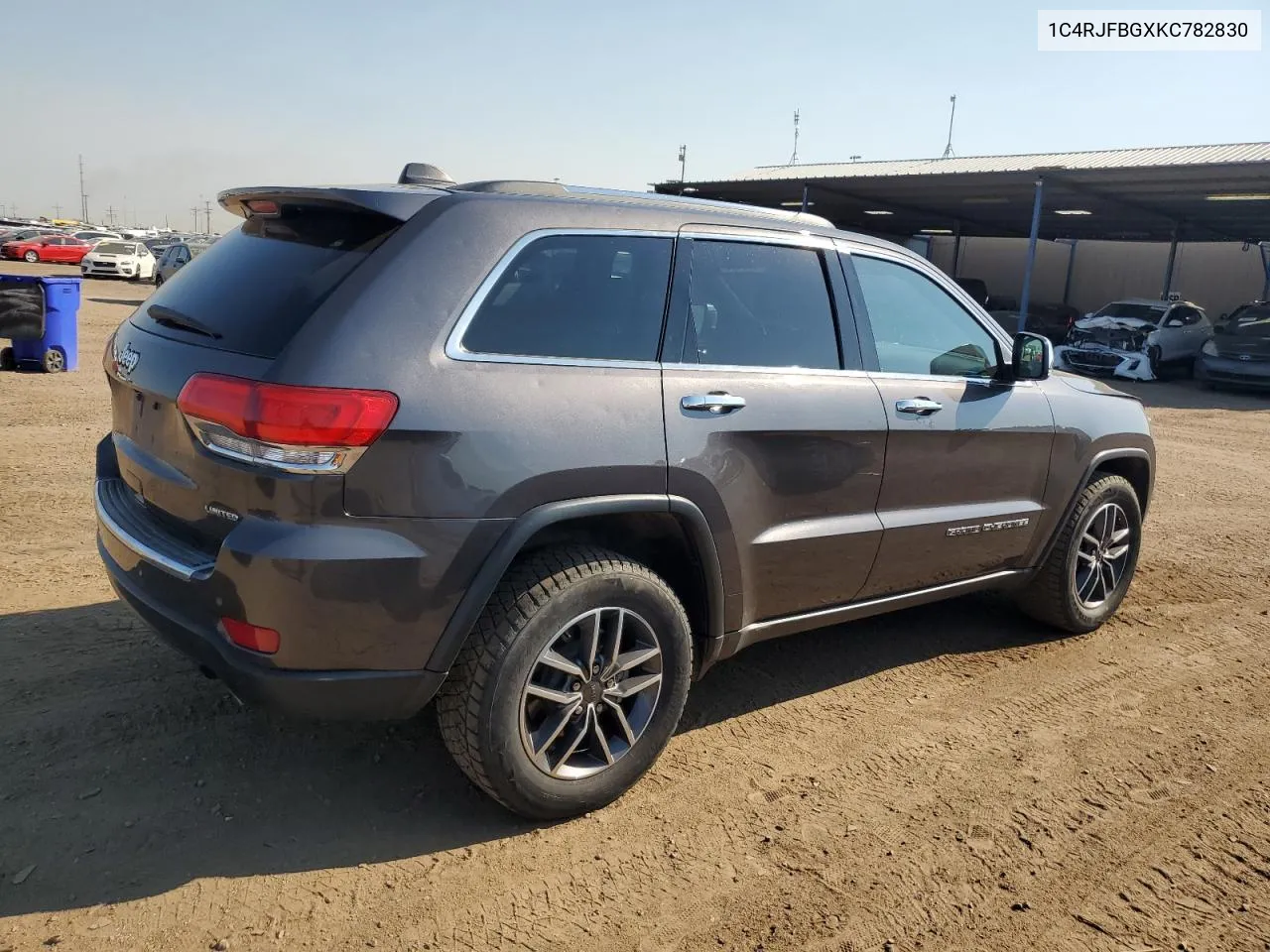 2019 Jeep Grand Cherokee Limited VIN: 1C4RJFBGXKC782830 Lot: 70786094