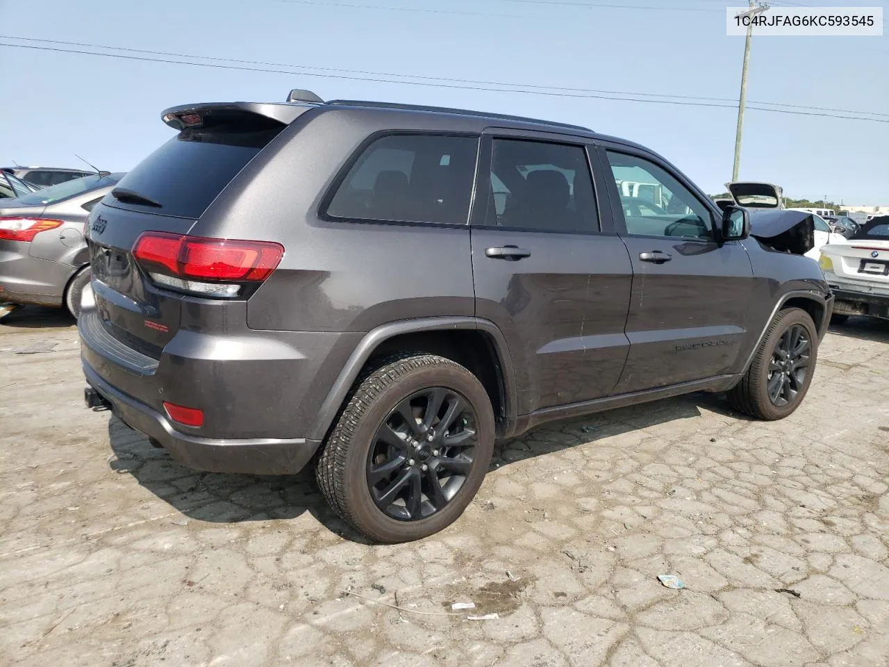 2019 Jeep Grand Cherokee Laredo VIN: 1C4RJFAG6KC593545 Lot: 70790364