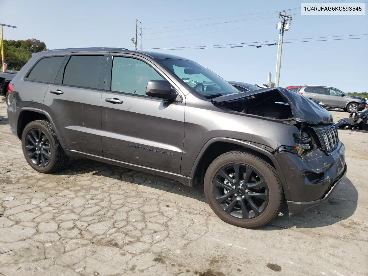 2019 Jeep Grand Cherokee Laredo VIN: 1C4RJFAG6KC593545 Lot: 70790364