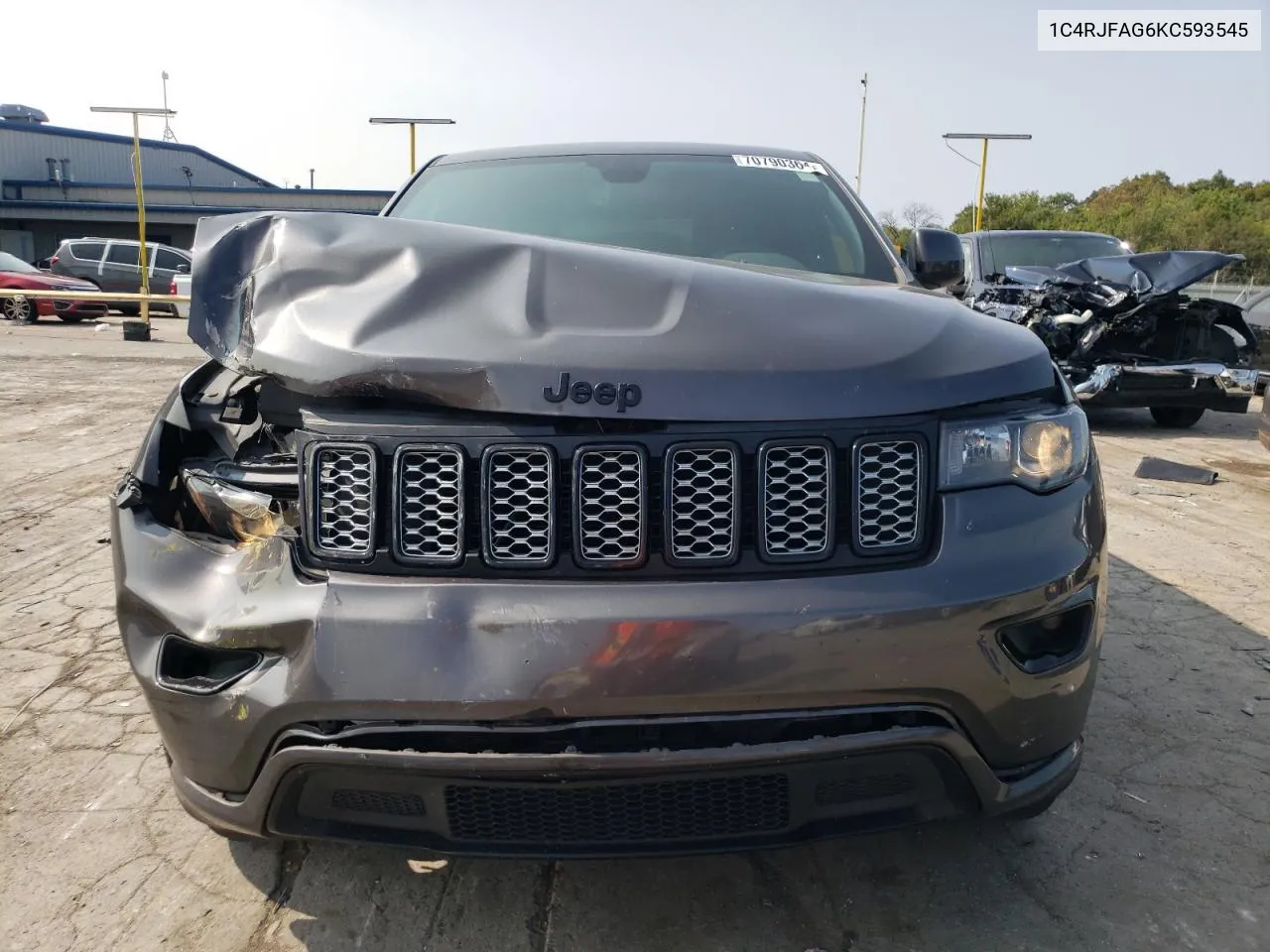 1C4RJFAG6KC593545 2019 Jeep Grand Cherokee Laredo