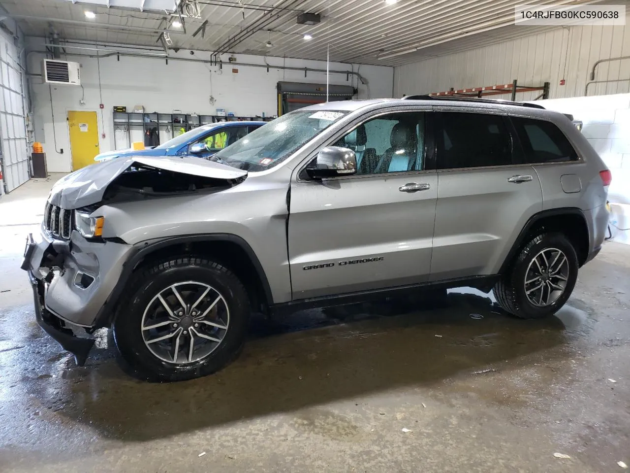 2019 Jeep Grand Cherokee Limited VIN: 1C4RJFBG0KC590638 Lot: 70841294