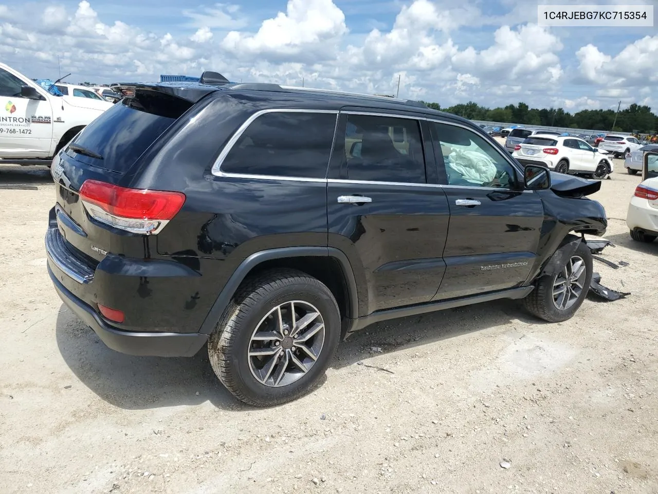 2019 Jeep Grand Cherokee Limited VIN: 1C4RJEBG7KC715354 Lot: 70902214