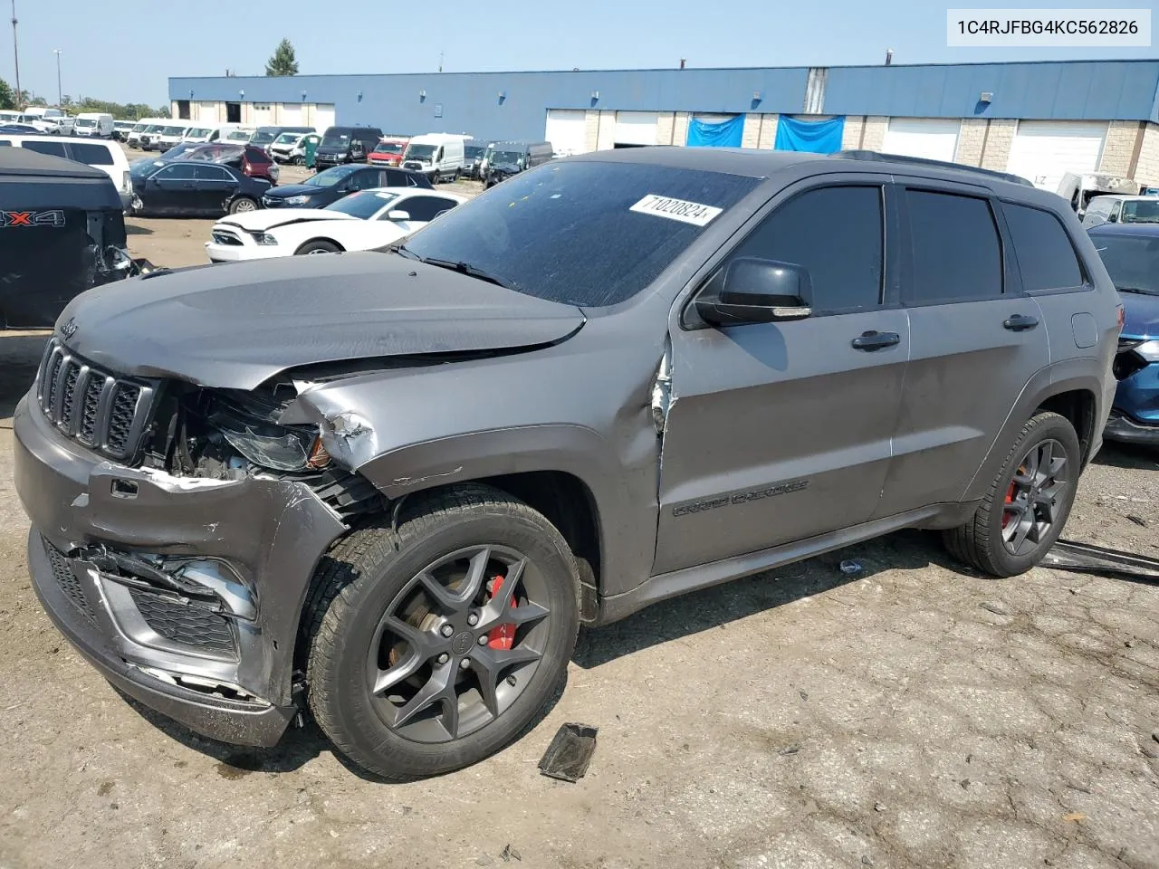 2019 Jeep Grand Cherokee Limited VIN: 1C4RJFBG4KC562826 Lot: 71020824