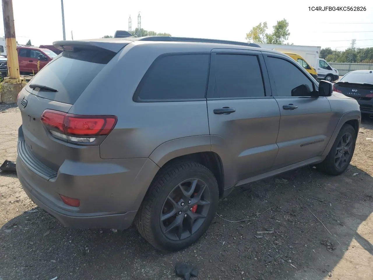 2019 Jeep Grand Cherokee Limited VIN: 1C4RJFBG4KC562826 Lot: 71020824