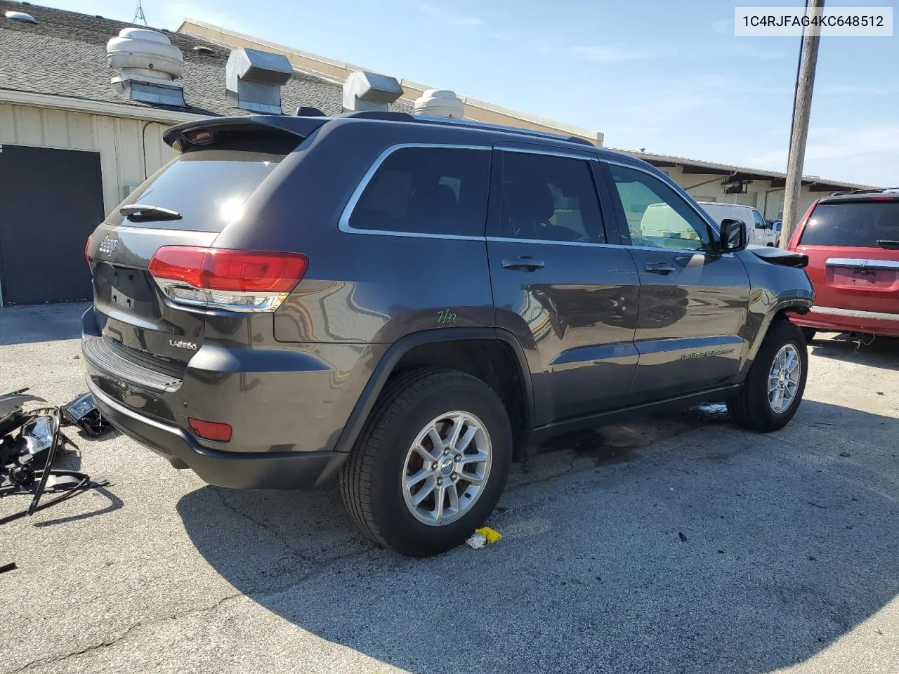 1C4RJFAG4KC648512 2019 Jeep Grand Cherokee Laredo