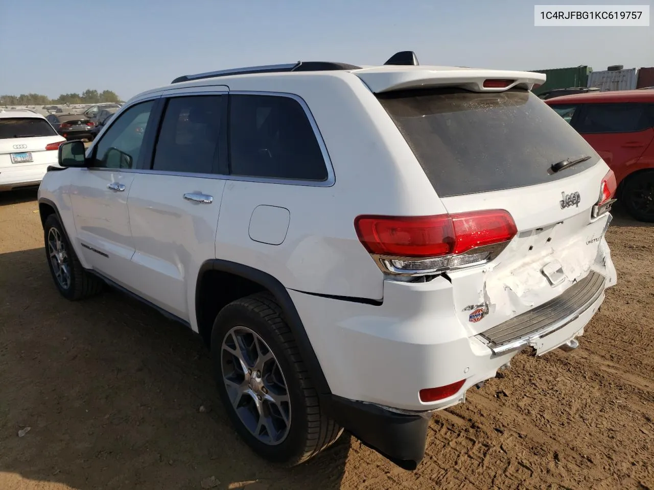 2019 Jeep Grand Cherokee Limited VIN: 1C4RJFBG1KC619757 Lot: 71070604