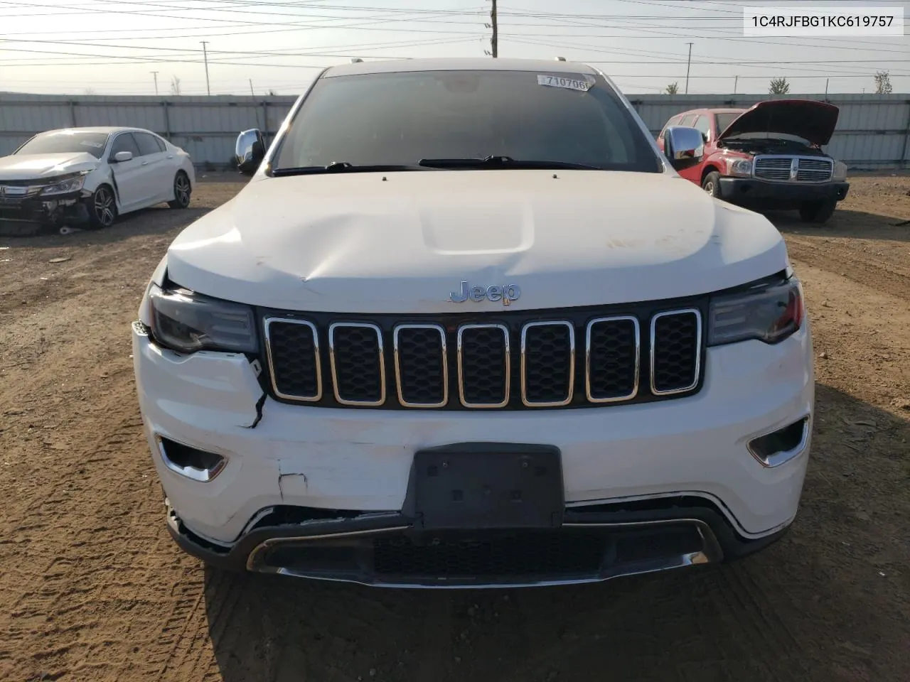 1C4RJFBG1KC619757 2019 Jeep Grand Cherokee Limited