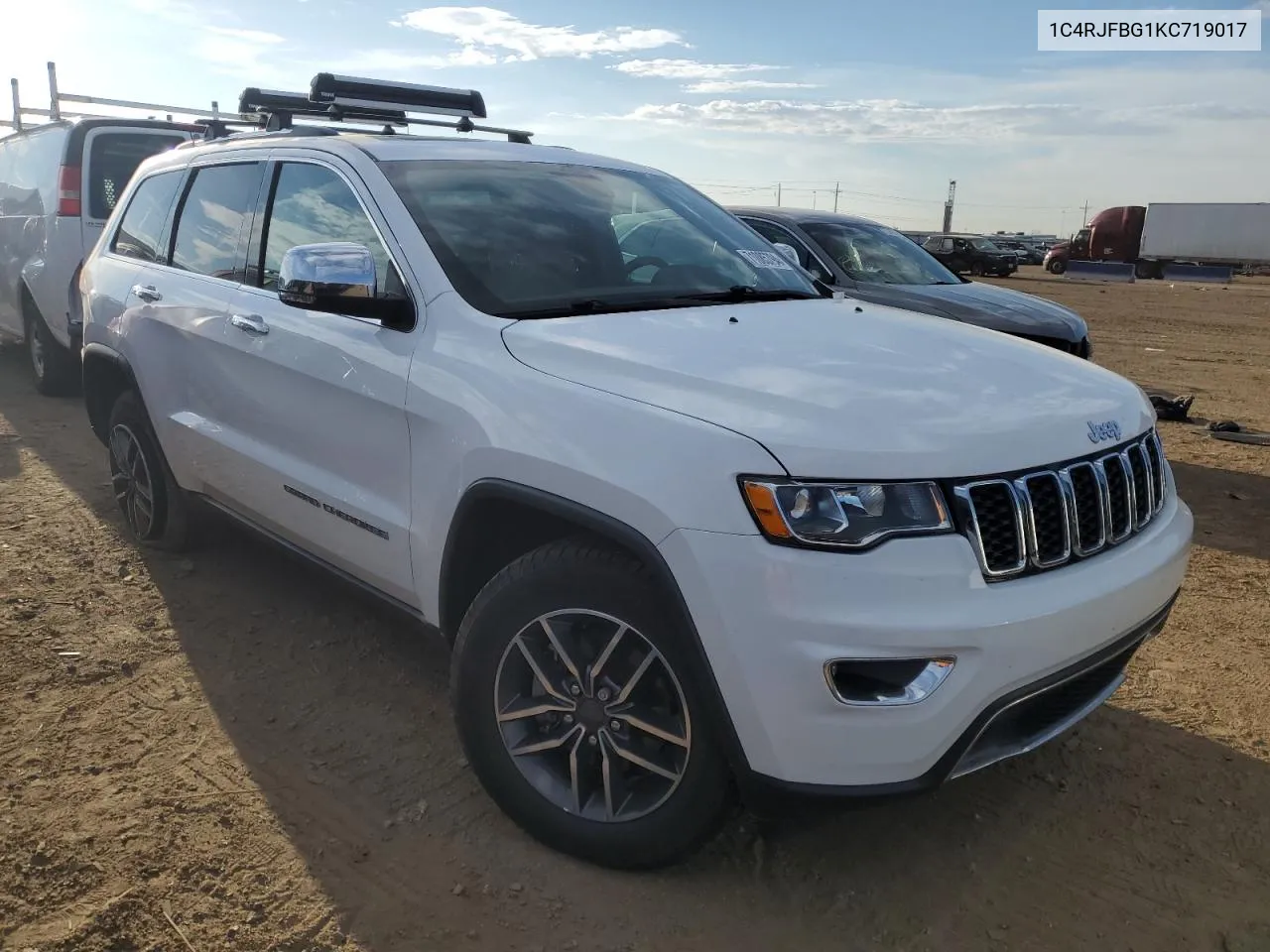 2019 Jeep Grand Cherokee Limited VIN: 1C4RJFBG1KC719017 Lot: 71085794