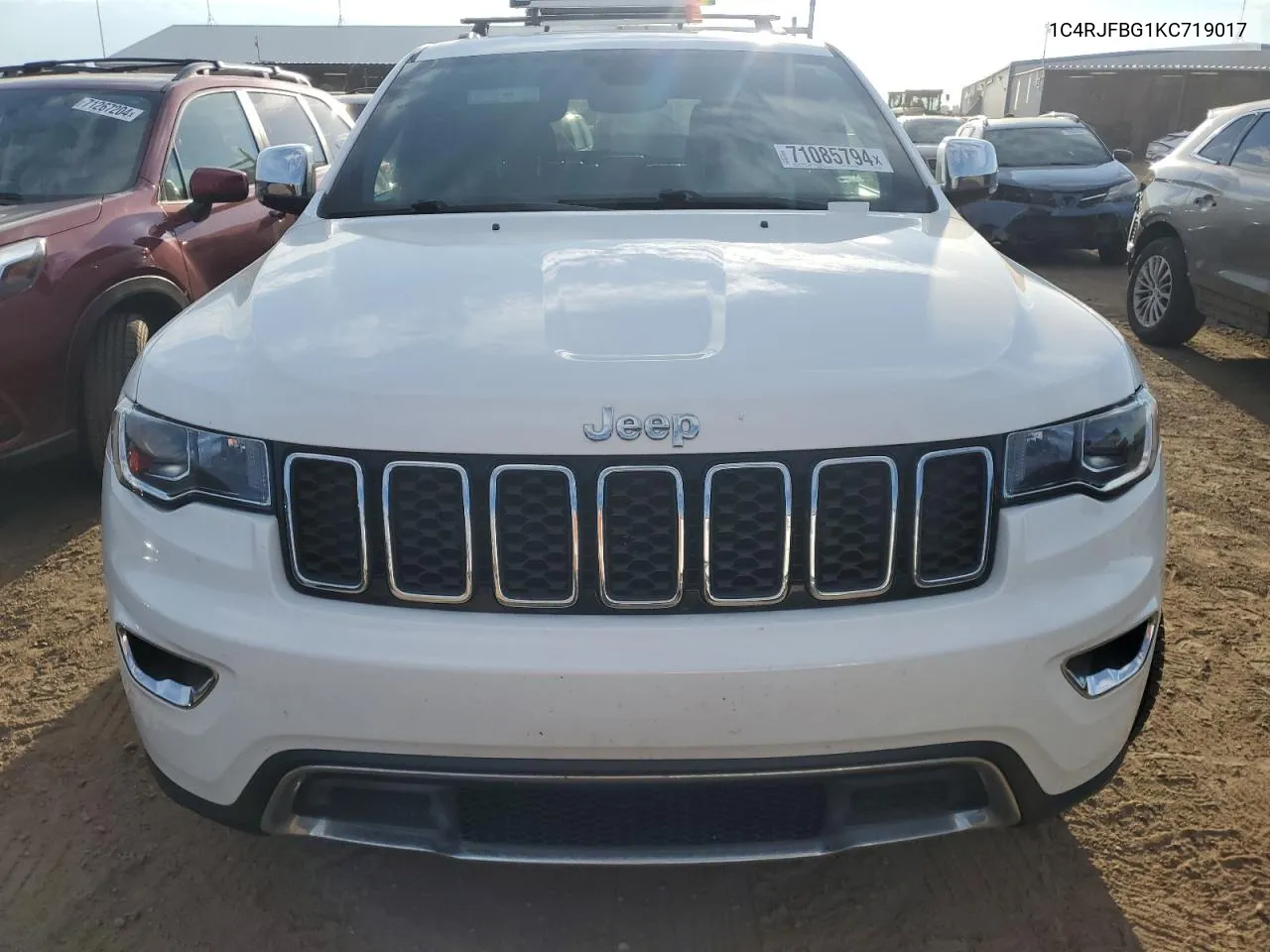 2019 Jeep Grand Cherokee Limited VIN: 1C4RJFBG1KC719017 Lot: 71085794