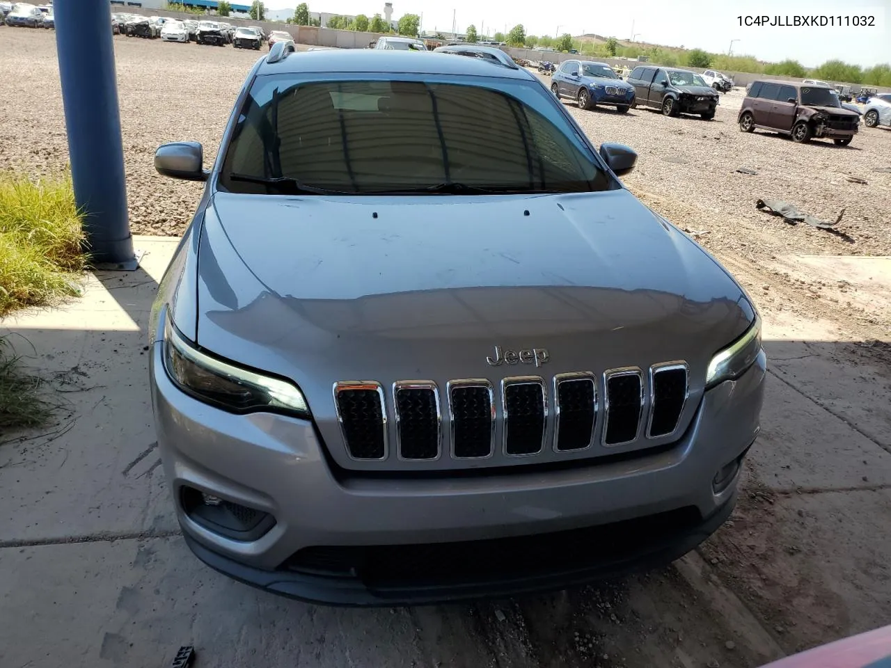 2019 Jeep Cherokee Latitude Plus VIN: 1C4PJLLBXKD111032 Lot: 71118024