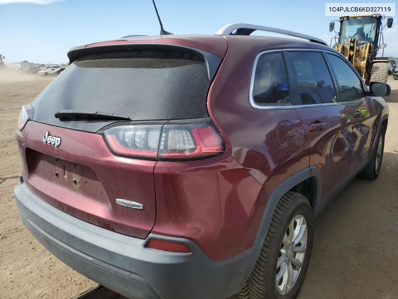 2019 Jeep Cherokee Latitude VIN: 1C4PJLCB6KD327119 Lot: 71231704