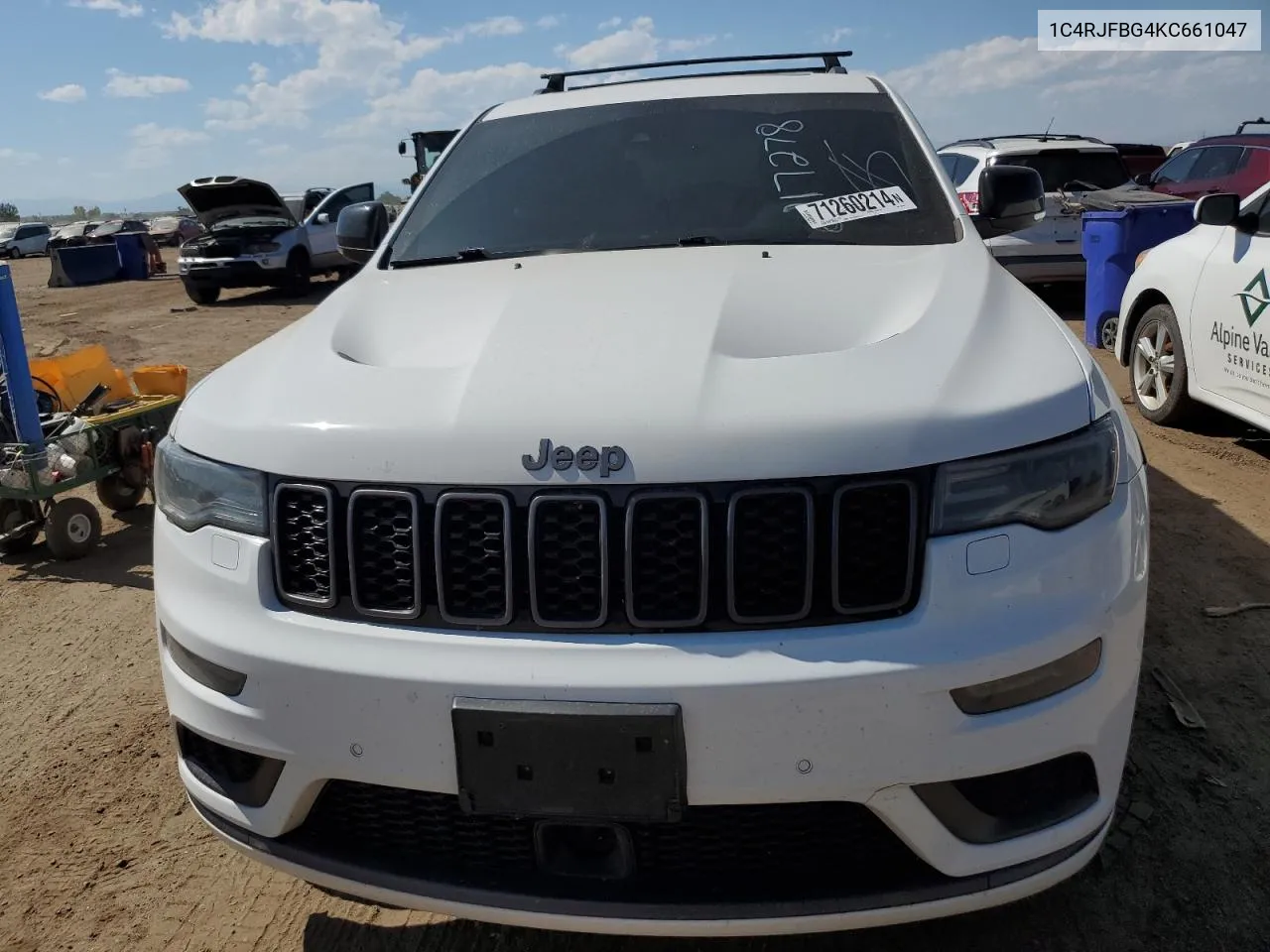 1C4RJFBG4KC661047 2019 Jeep Grand Cherokee Limited