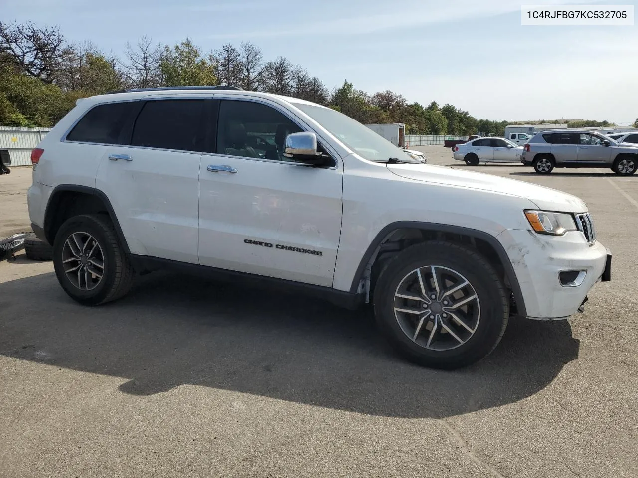 2019 Jeep Grand Cherokee Limited VIN: 1C4RJFBG7KC532705 Lot: 71264764