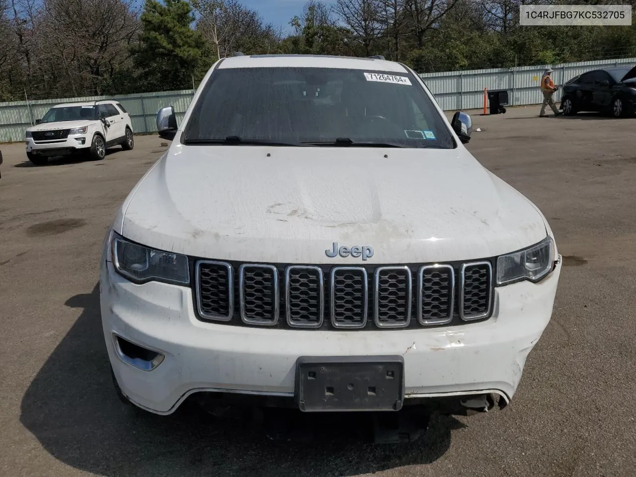 2019 Jeep Grand Cherokee Limited VIN: 1C4RJFBG7KC532705 Lot: 71264764