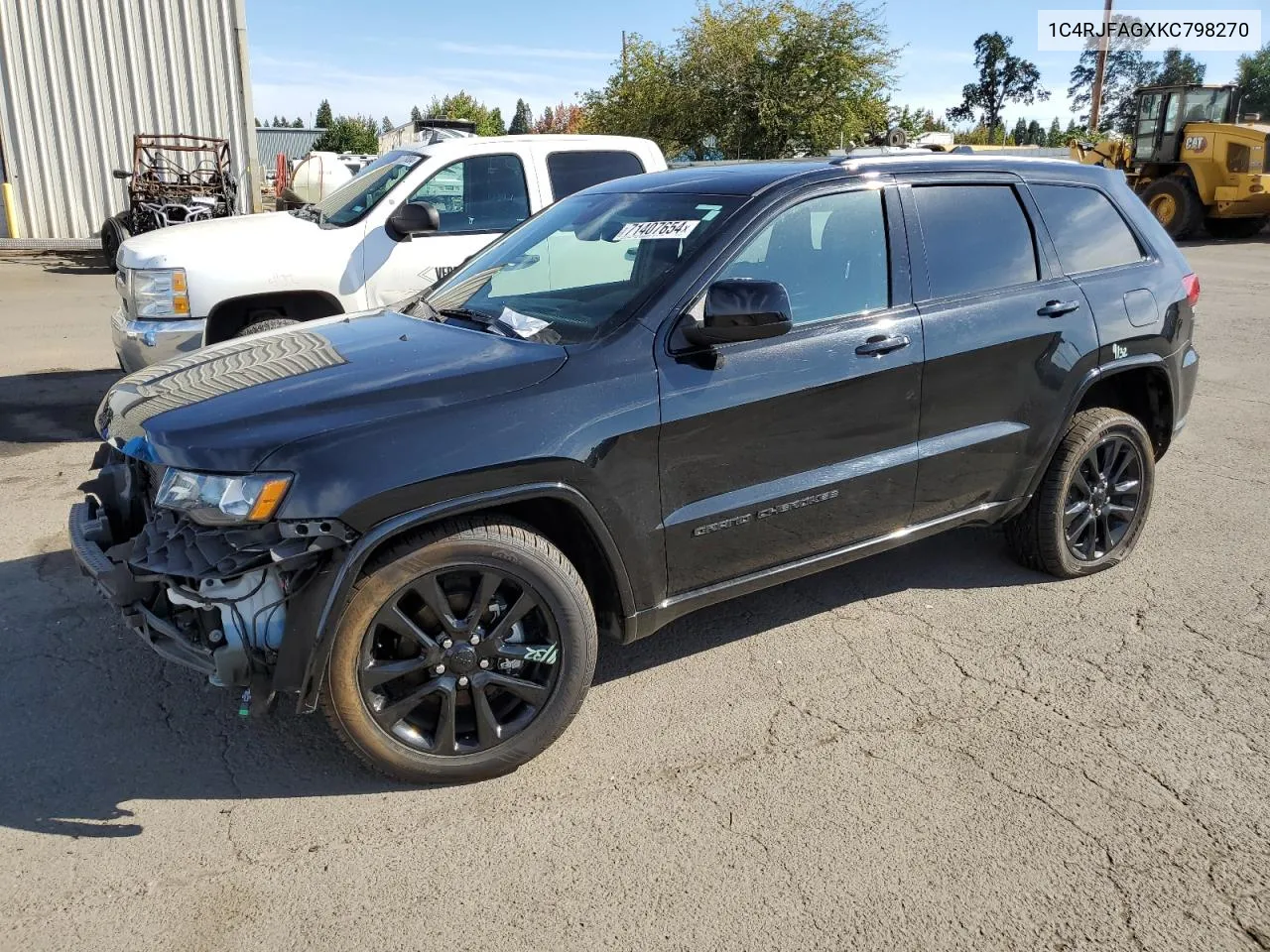 2019 Jeep Grand Cherokee Laredo VIN: 1C4RJFAGXKC798270 Lot: 71407654