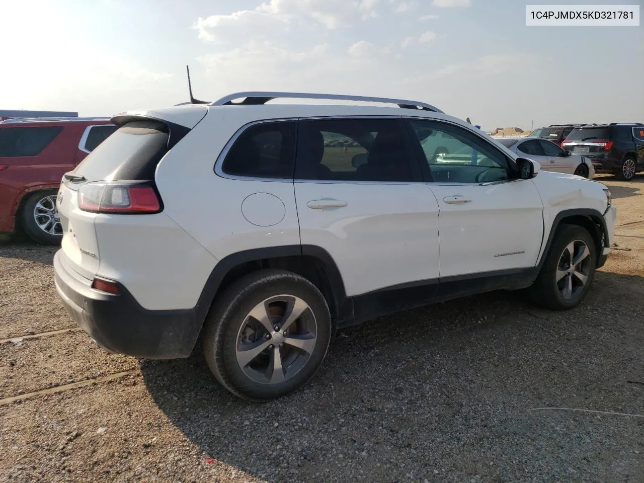 2019 Jeep Cherokee Limited VIN: 1C4PJMDX5KD321781 Lot: 71423644