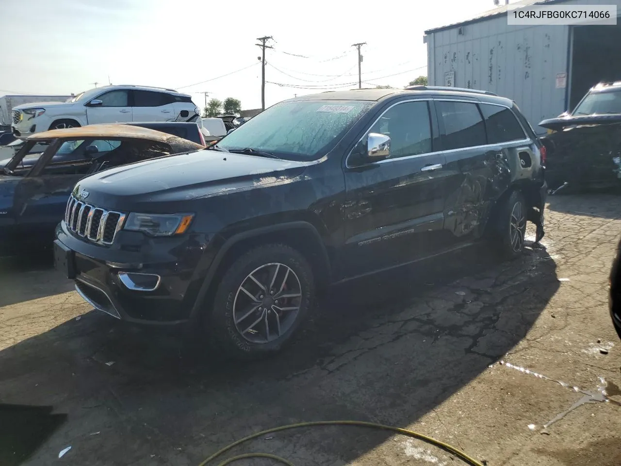 2019 Jeep Grand Cherokee Limited VIN: 1C4RJFBG0KC714066 Lot: 71549314