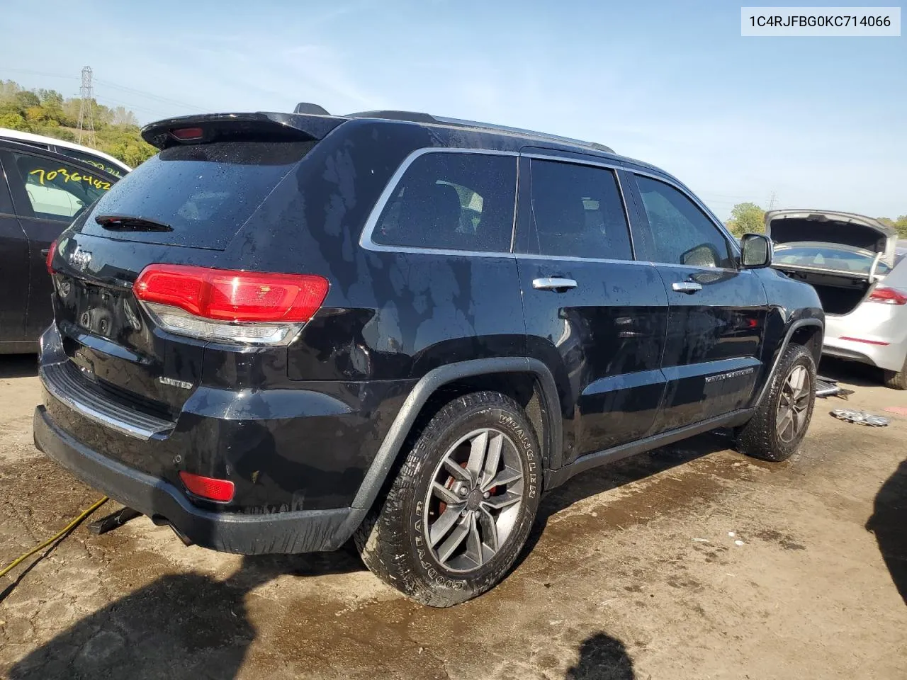 2019 Jeep Grand Cherokee Limited VIN: 1C4RJFBG0KC714066 Lot: 71549314