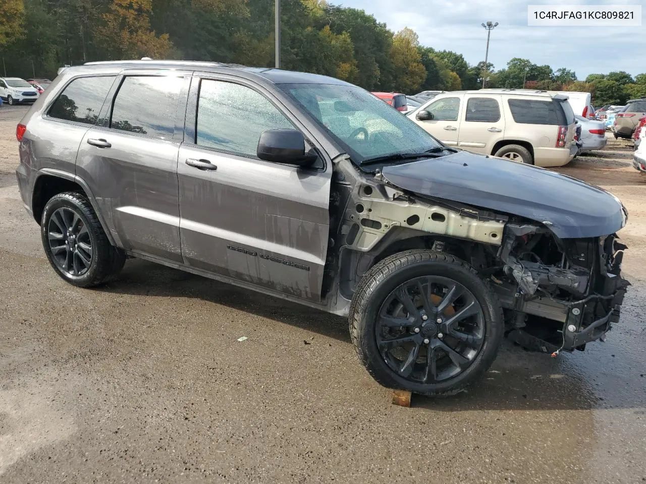 2019 Jeep Grand Cherokee Laredo VIN: 1C4RJFAG1KC809821 Lot: 71658984