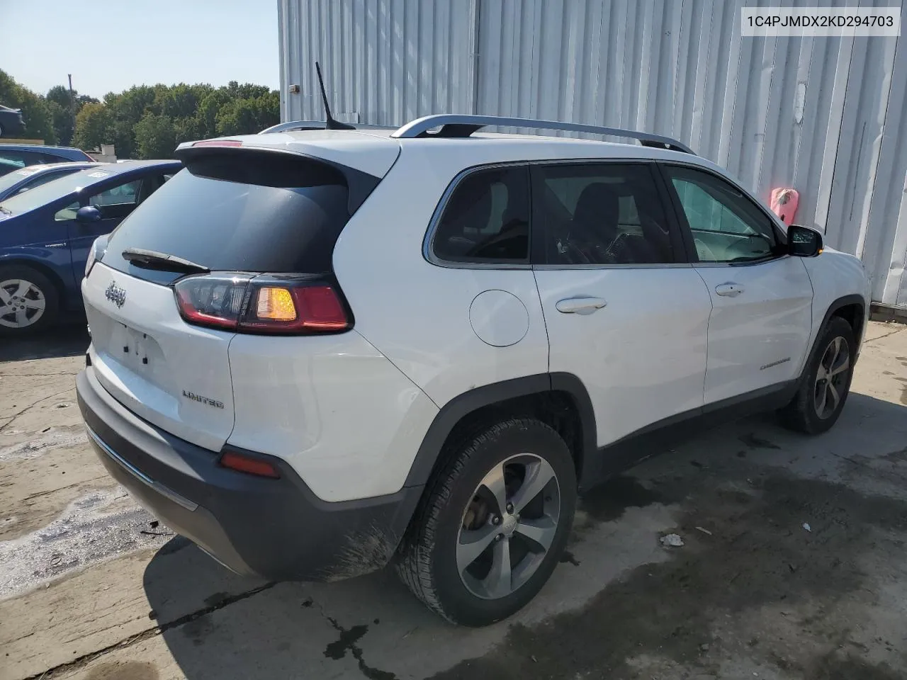 2019 Jeep Cherokee Limited VIN: 1C4PJMDX2KD294703 Lot: 71673044