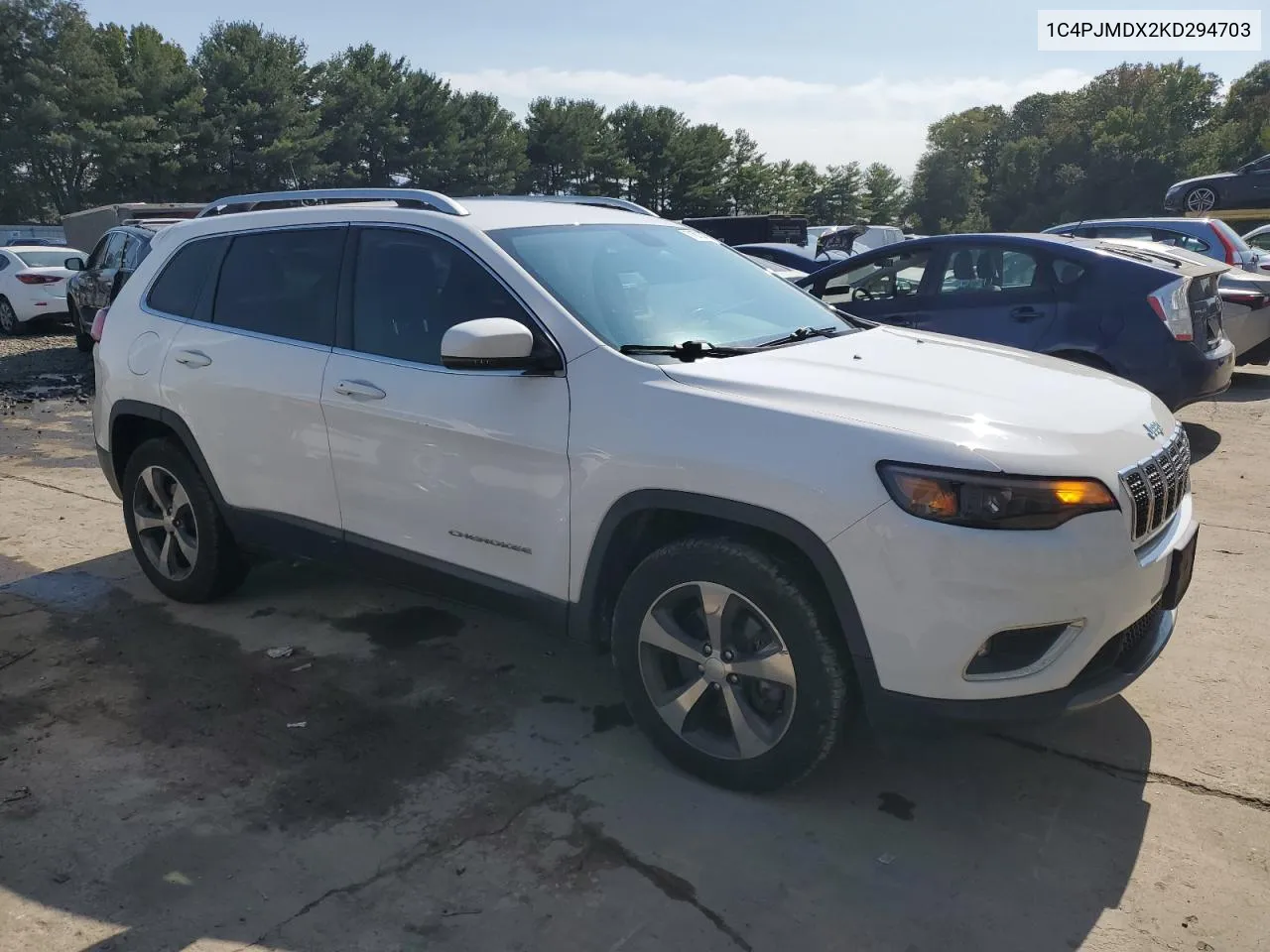 2019 Jeep Cherokee Limited VIN: 1C4PJMDX2KD294703 Lot: 71673044