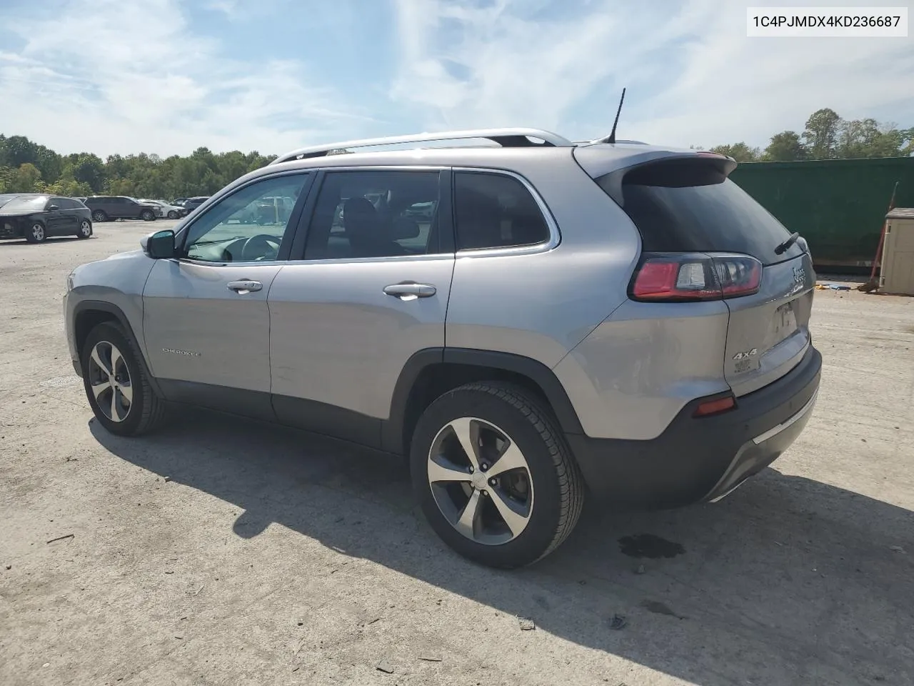 2019 Jeep Cherokee Limited VIN: 1C4PJMDX4KD236687 Lot: 71704724