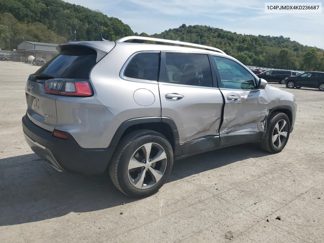 2019 Jeep Cherokee Limited VIN: 1C4PJMDX4KD236687 Lot: 71704724