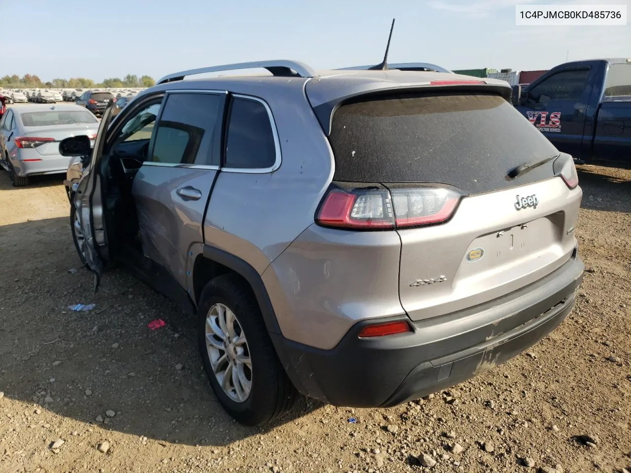 1C4PJMCB0KD485736 2019 Jeep Cherokee Latitude