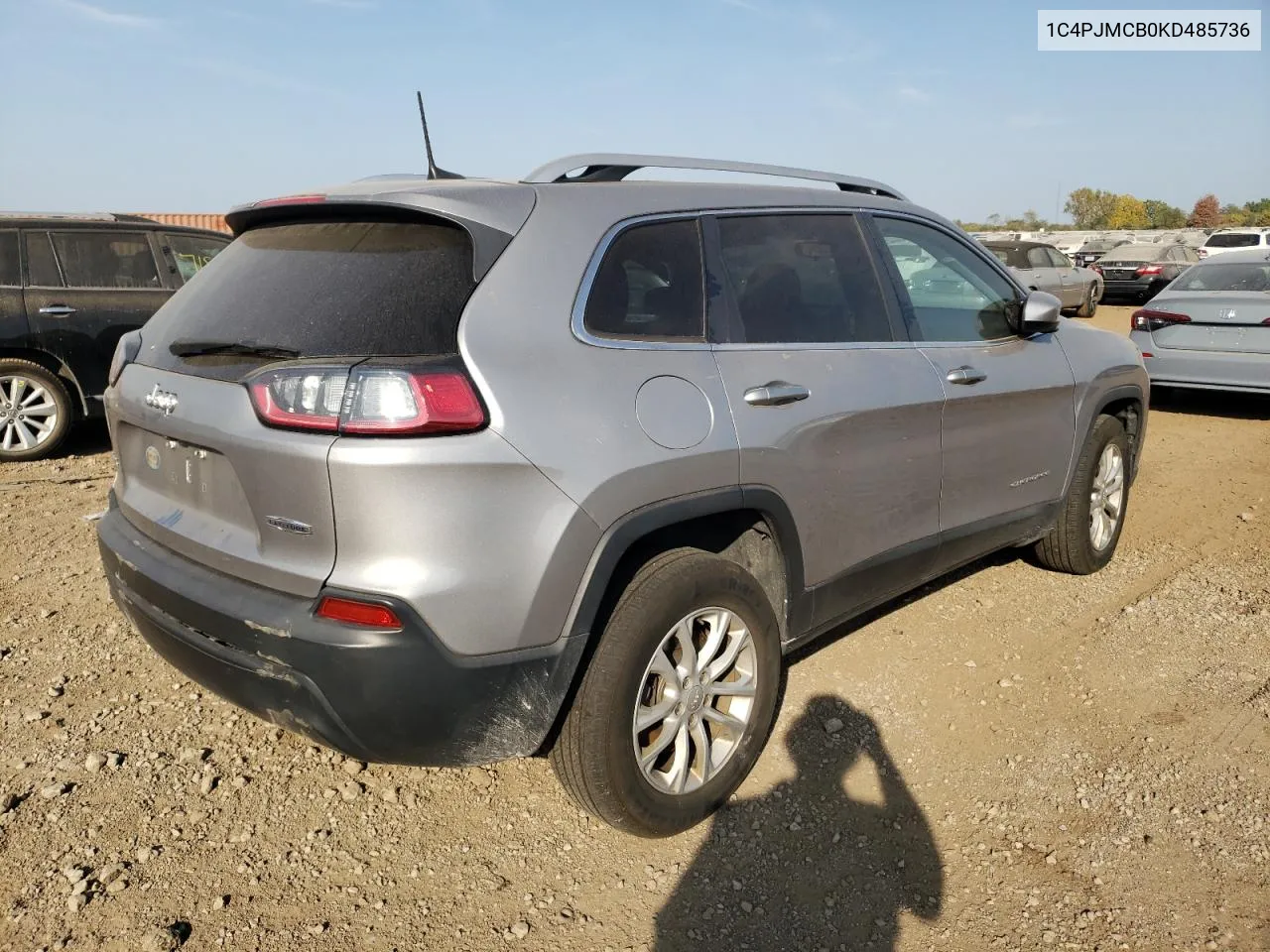 2019 Jeep Cherokee Latitude VIN: 1C4PJMCB0KD485736 Lot: 71779174