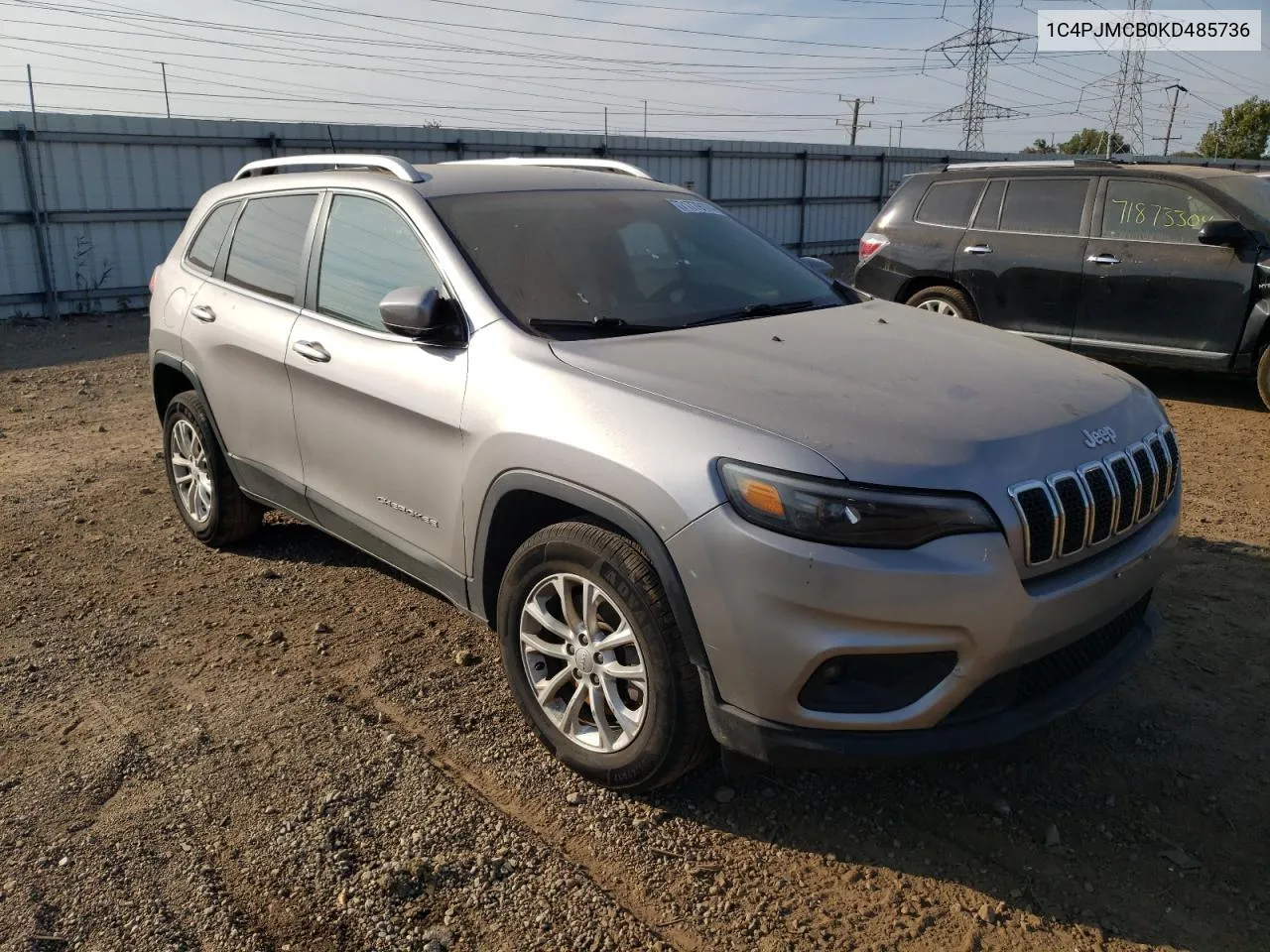 2019 Jeep Cherokee Latitude VIN: 1C4PJMCB0KD485736 Lot: 71779174