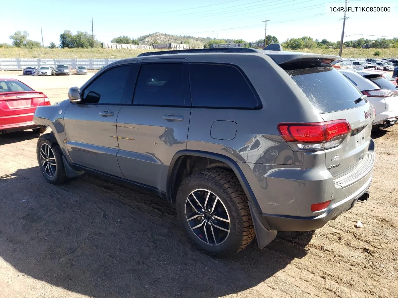 2019 Jeep Grand Cherokee Trailhawk VIN: 1C4RJFLT1KC850606 Lot: 71810434