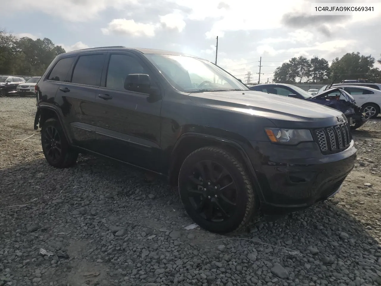 2019 Jeep Grand Cherokee Laredo VIN: 1C4RJFAG9KC669341 Lot: 71852754